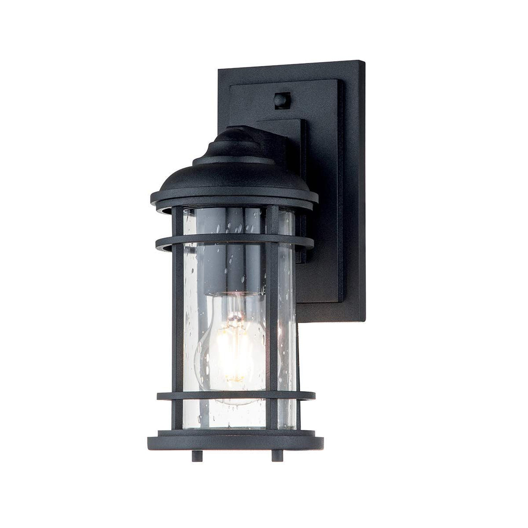 Norlys Lighthouse 1 Light Small Wall Lantern FE-LIGHTHOUSE2-S-BLK Textured Black