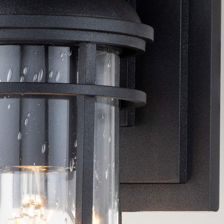 Norlys Lighthouse 1 Light Small Wall Lantern FE-LIGHTHOUSE2-S-BLK Textured Black