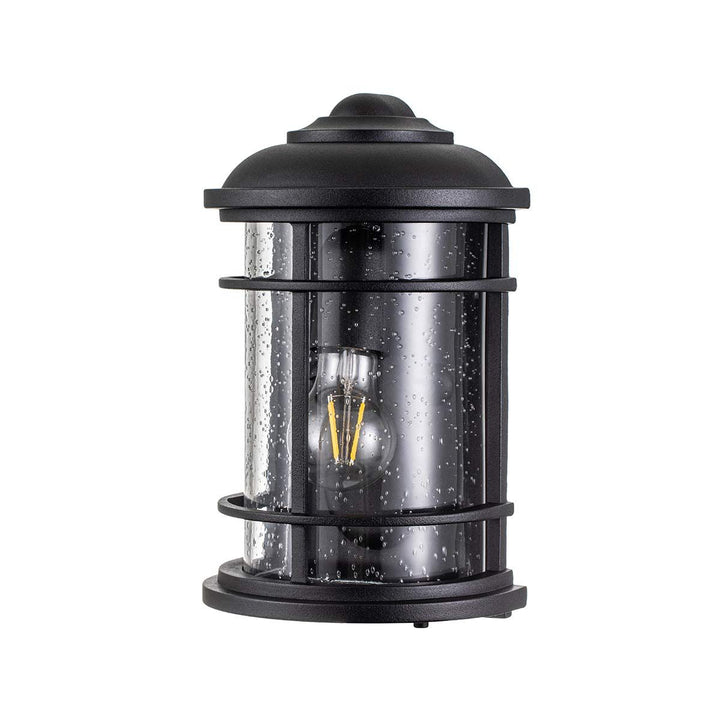 Norlys Lighthouse 1 Light Half Lantern FE-LIGHTHOUSE-7-BLK Textured Black