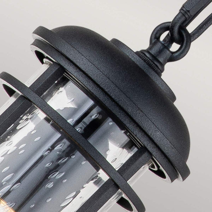 Norlys Lighthouse 1 Light Small Chain Lantern FE-LIGHTHOUSE8-S-BLK Textured Black