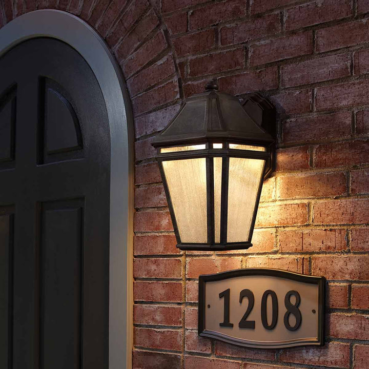 Norlys Londontowne 1 Light Wall Lantern FE-LONDONTOWNE Weathered Chestnut
