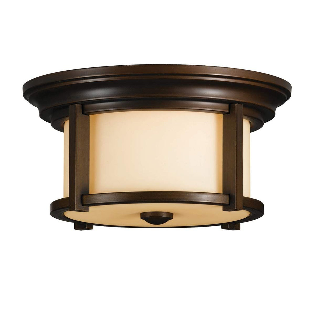 Norlys Merrill 2 Light Flush FE-MERRILL-F Heritage Bronze