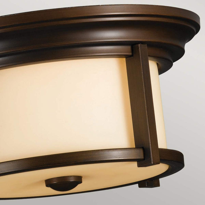 Norlys Merrill 2 Light Flush FE-MERRILL-F Heritage Bronze