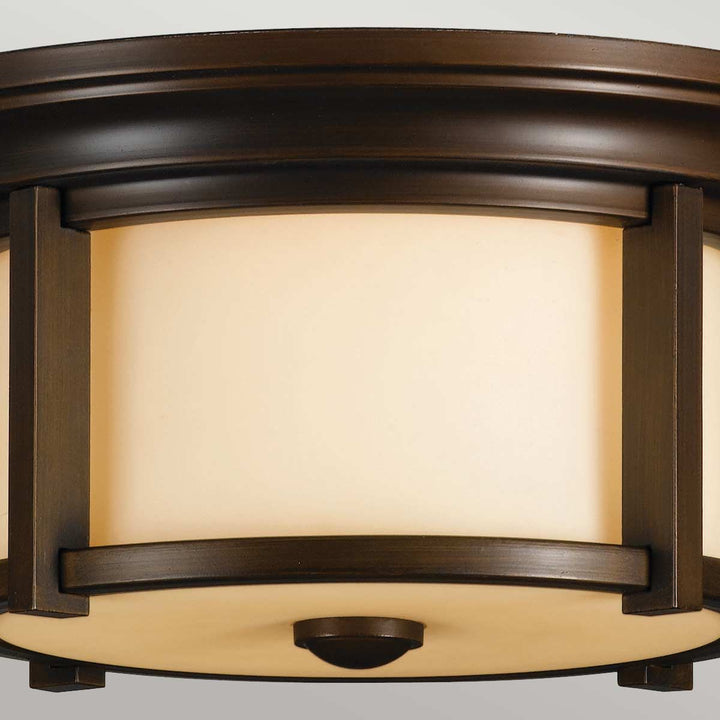 Norlys Merrill 2 Light Flush FE-MERRILL-F Heritage Bronze