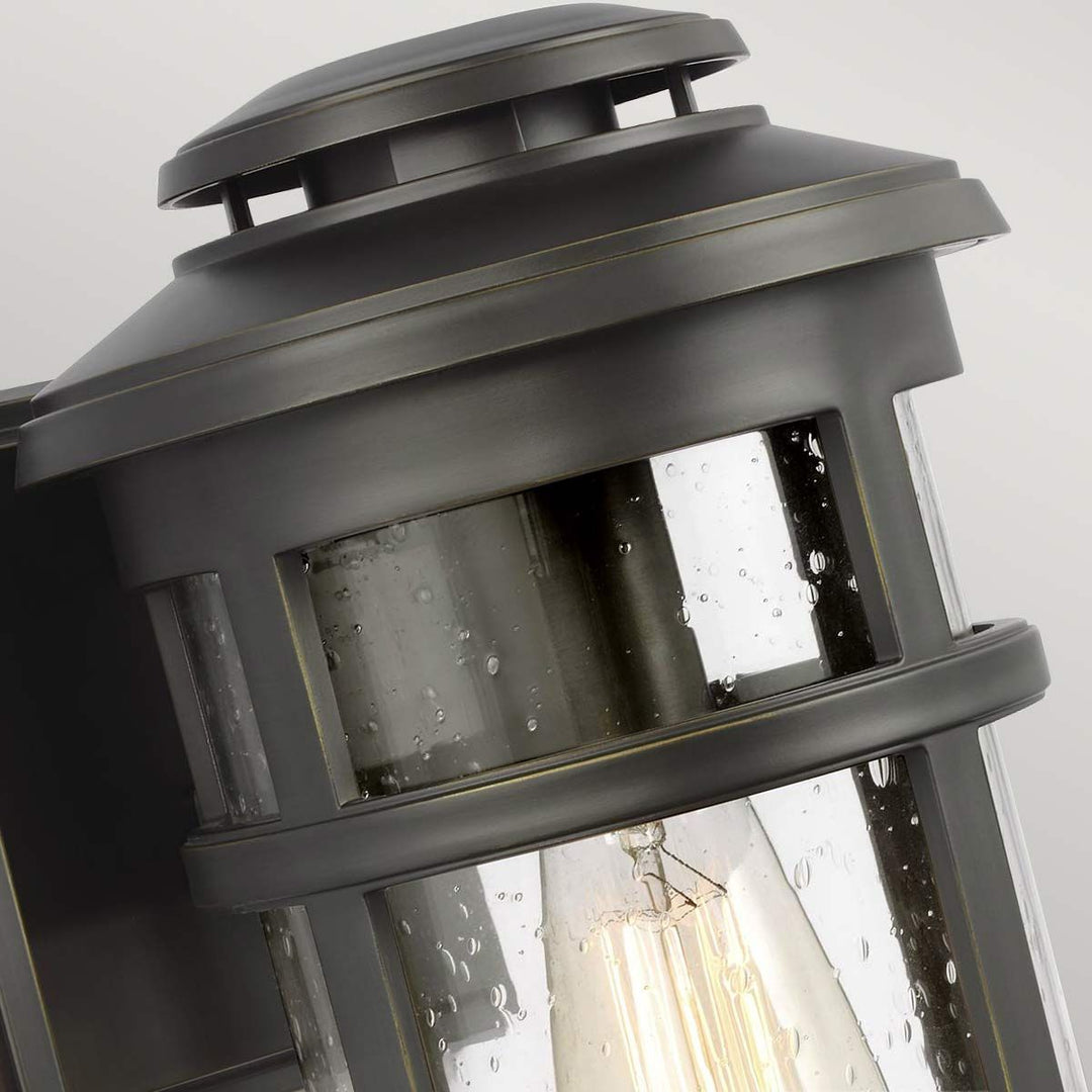 Norlys Newport 1 Light Wall Lantern FE-NEWPORT-M-ANBZ Antique Bronze