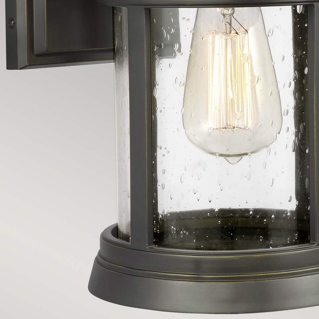 Norlys Newport 1 Light Wall Lantern FE-NEWPORT-M-ANBZ Antique Bronze