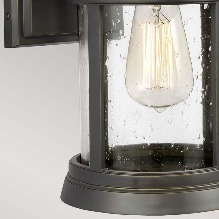 Norlys Newport 1 Light Wall Lantern FE-NEWPORT-M-ANBZ Antique Bronze