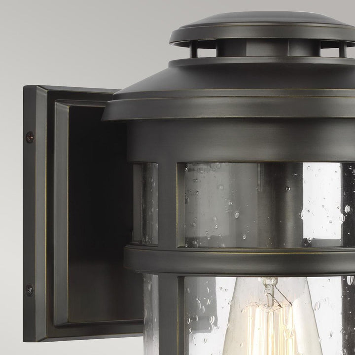 Norlys Newport 1 Light Wall Lantern FE-NEWPORT-M-ANBZ Antique Bronze