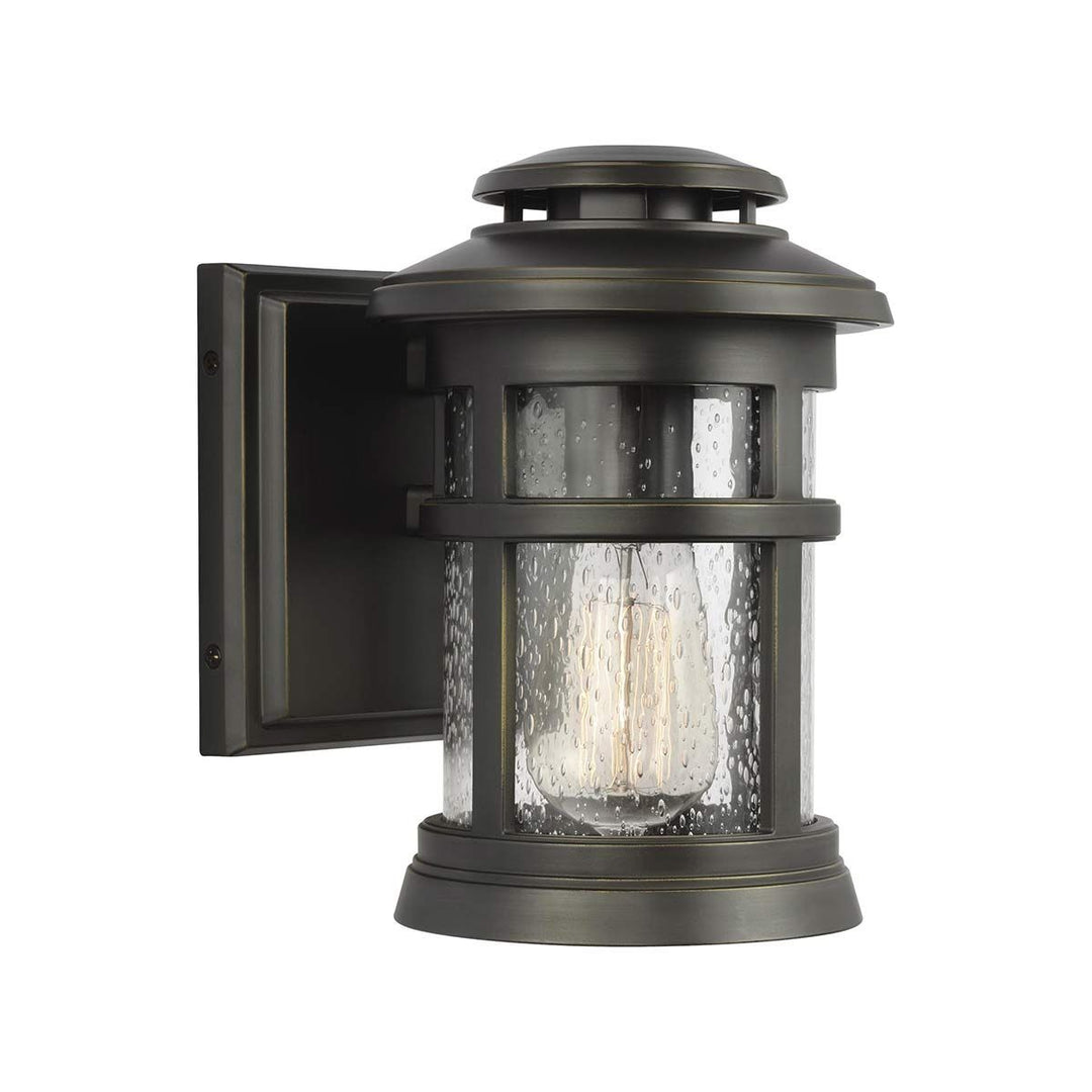 Norlys Newport 1 Light Wall Lantern FE-NEWPORT-S-ANBZ Antique Bronze