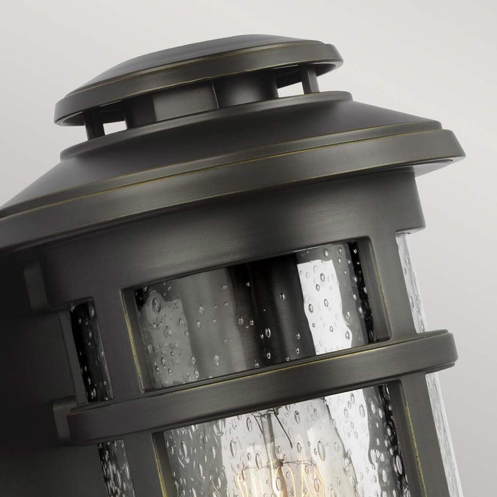 Norlys Newport 1 Light Wall Lantern FE-NEWPORT-S-ANBZ Antique Bronze