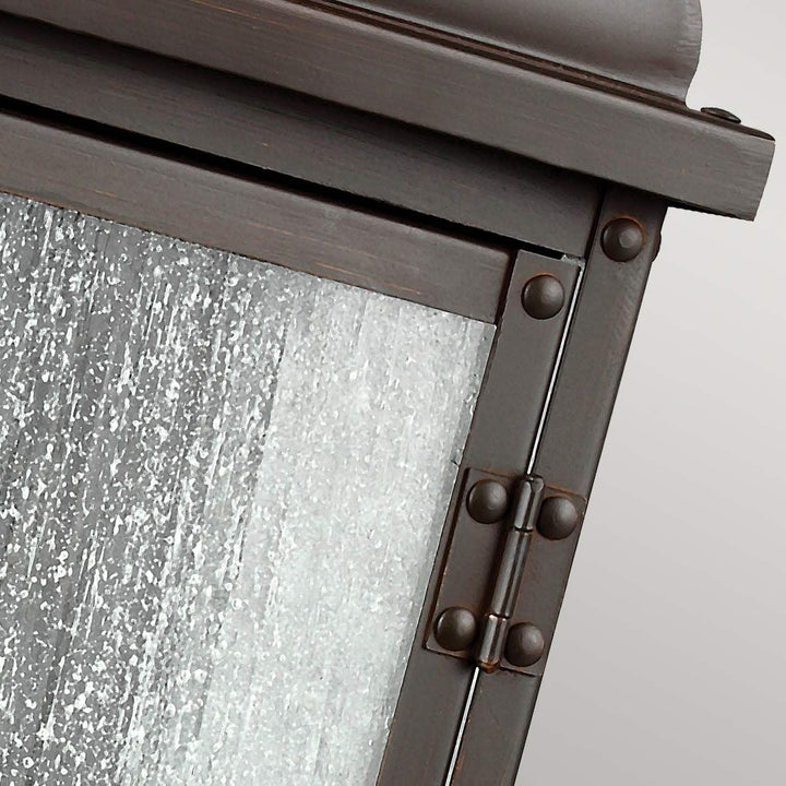 Norlys Pediment 2 Light Medium Wall Lantern FE-PEDIMENT-M Dark Aged Copper