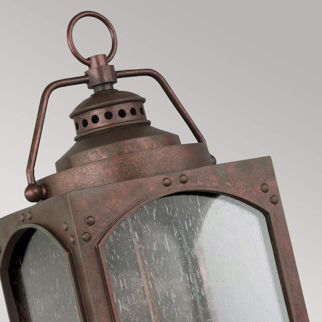 Norlys Randhurst 3 Light Large Wall Lantern FE-RANDHURST-L-CO Copper Oxide