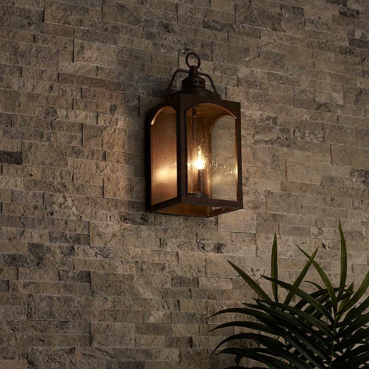 Norlys Randhurst 3 Light Large Wall Lantern FE-RANDHURST-L-CO Copper Oxide