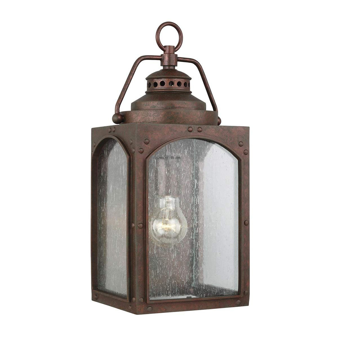 Norlys Randhurst 1 Light Medium Wall Lantern FE-RANDHURST-M-CO Copper Oxide