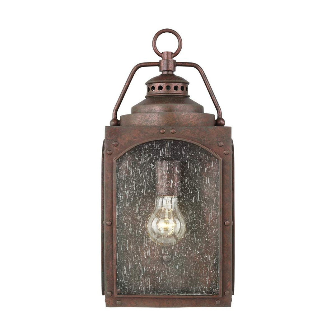 Norlys Randhurst 1 Light Medium Wall Lantern FE-RANDHURST-M-CO Copper Oxide