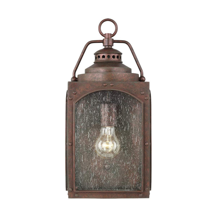 Norlys Randhurst 1 Light Medium Wall Lantern FE-RANDHURST-M-CO Copper Oxide