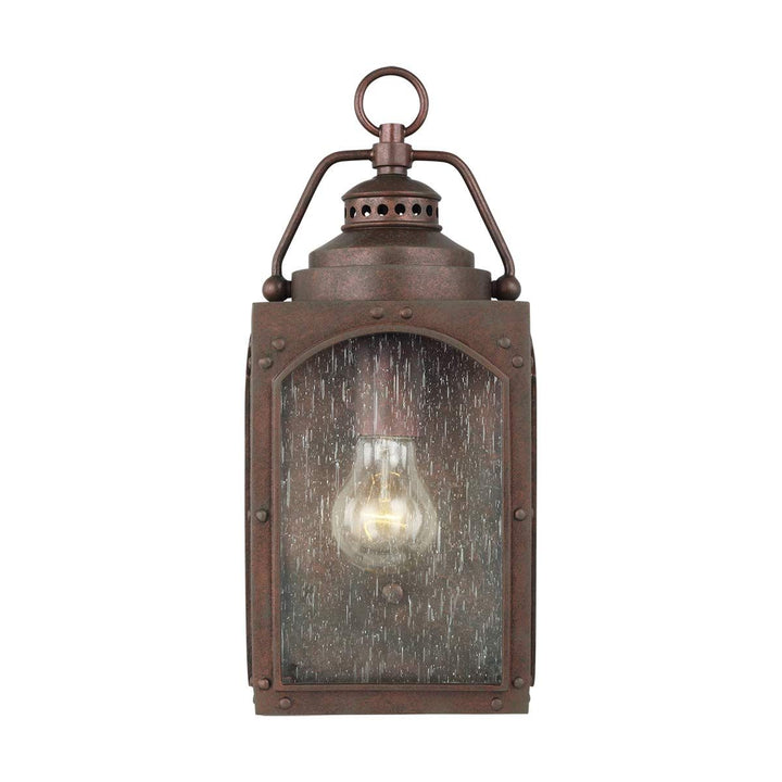 Norlys Randhurst 1 Light Small Wall Lantern FE-RANDHURST-S-CO Copper Oxide
