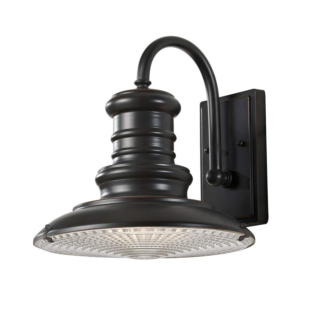 Norlys Redding Station 1 Light Medium Wall Lantern FE-REDDING2-M-RB Restoration Bronze