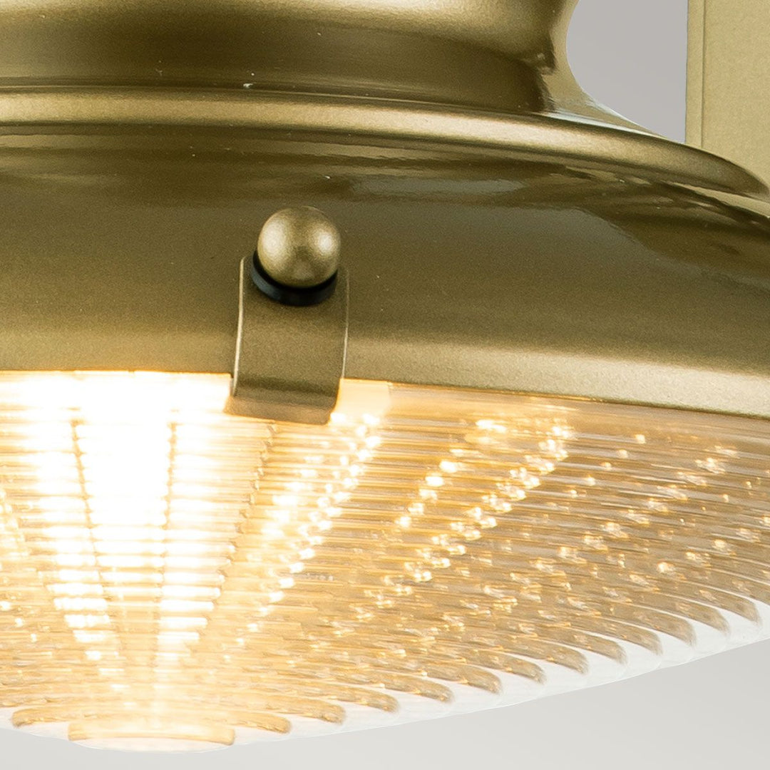 Norlys Redding Station 1 Light Small Wall Lantern FE-REDDING2-S-PDB Painted Distressed Bronze