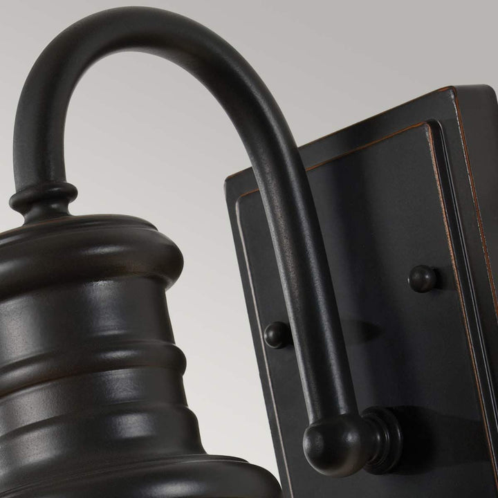 Norlys Redding Station 1 Light Small Wall Lantern FE-REDDING2-S-RB Restoration Bronze