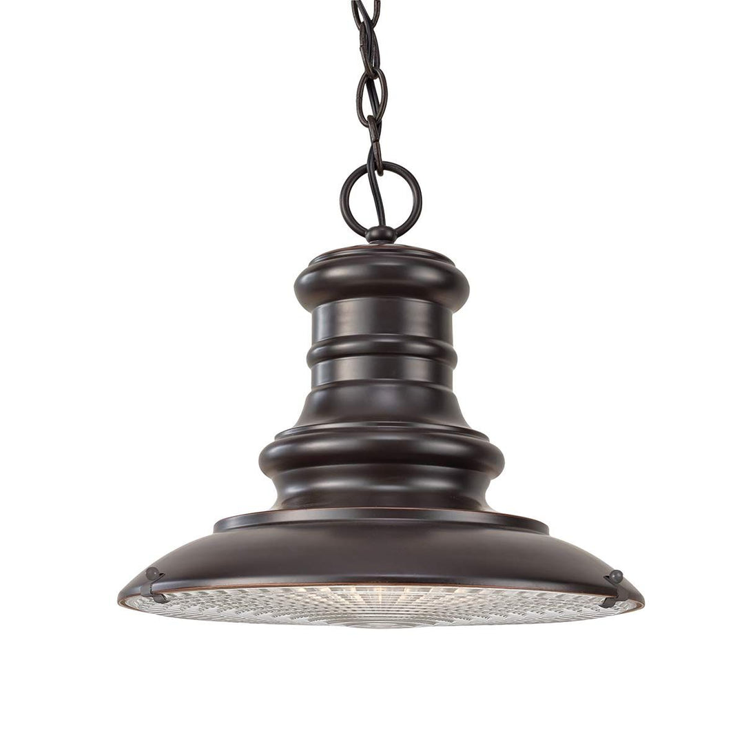 Norlys Redding Station 1 Light Medium Chain Lantern FE-REDDING8-M-RB Restoration Bronze