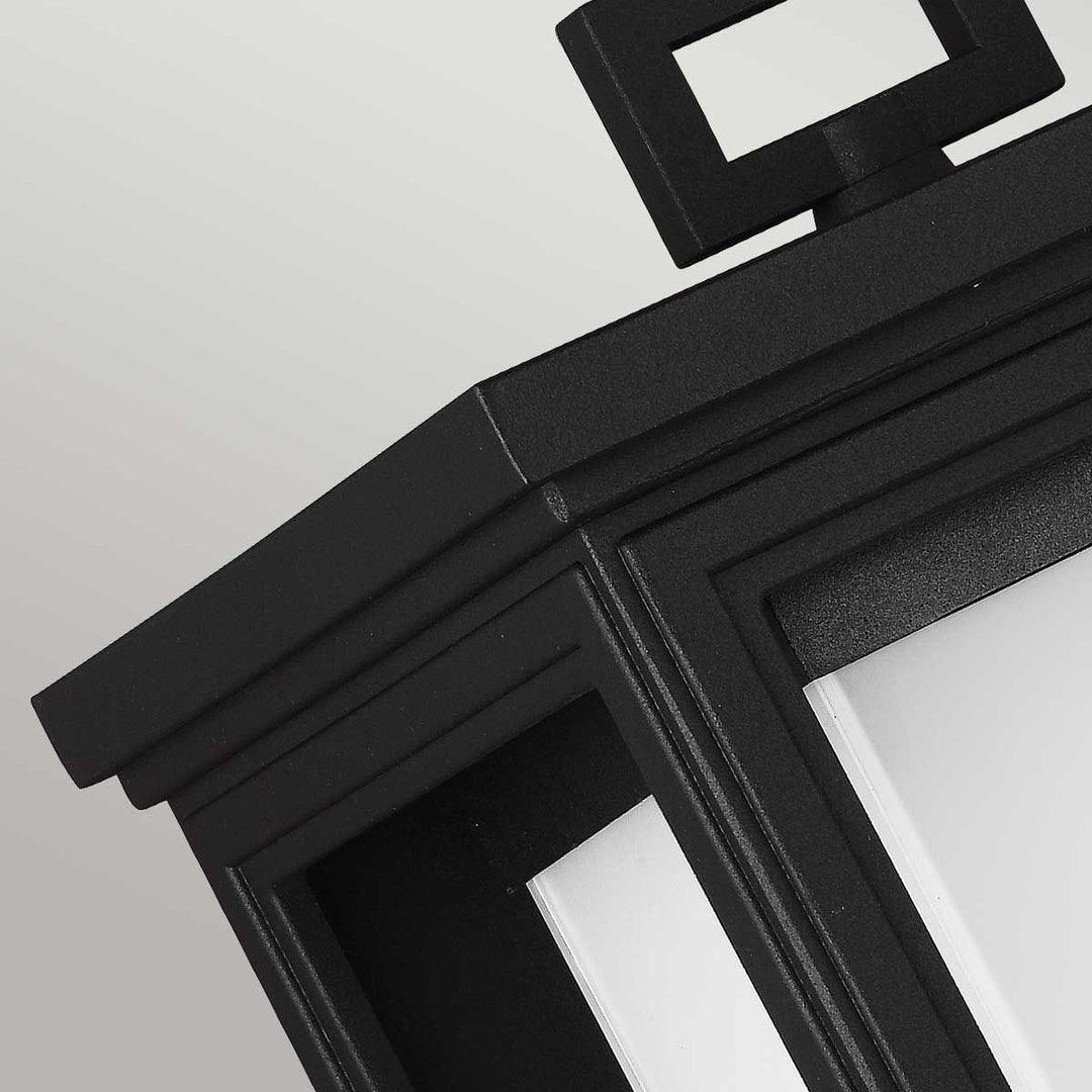 Norlys Roscoe 1 Light Large Wall Lantern FE-ROSCOE-L Textured Black 