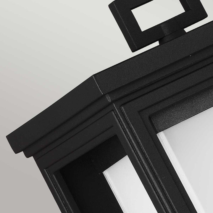 Norlys Roscoe 1 Light Large Wall Lantern FE-ROSCOE-L Textured Black 