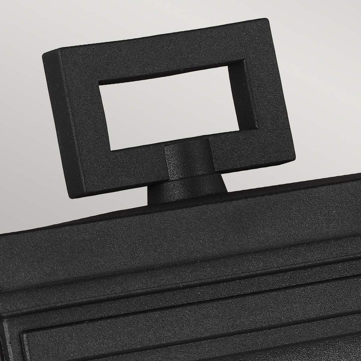 Norlys Roscoe 1 Light Medium Wall Lantern FE-ROSCOE-M Textured Black 