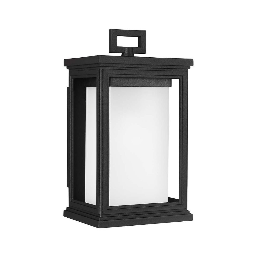 Norlys Roscoe 1 Light Small Wall Lantern FE-ROSCOE-S Textured Black 