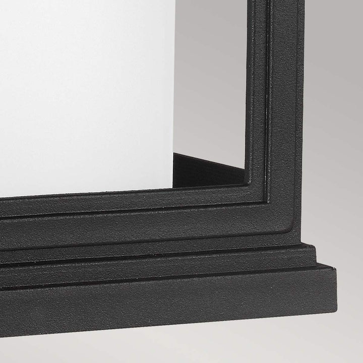 Norlys Roscoe 1 Light Small Wall Lantern FE-ROSCOE-S Textured Black 