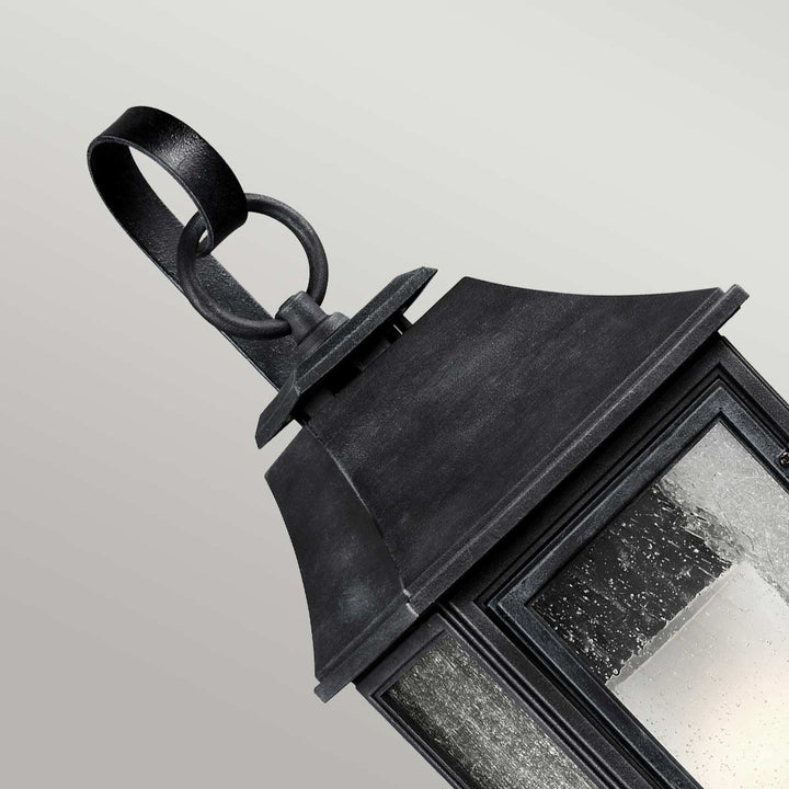 Norlys Shepherd 1 Light Large Wall Lantern FE-SHEPHERD-2L Dark Weathered Zinc