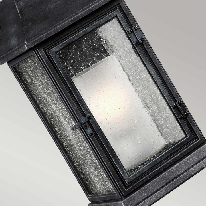 Norlys Shepherd 1 Light Large Wall Lantern FE-SHEPHERD-2L Dark Weathered Zinc