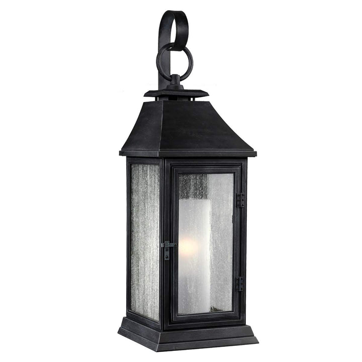 Norlys Shepherd 1 Light Small Wall Lantern FE-SHEPHERD-2S Dark Weathered Zinc