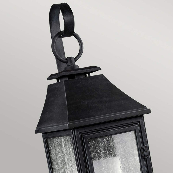 Norlys Shepherd 1 Light Small Wall Lantern FE-SHEPHERD-2S Dark Weathered Zinc