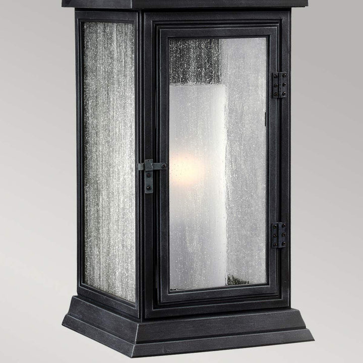 Norlys Shepherd 1 Light Small Wall Lantern FE-SHEPHERD-2S Dark Weathered Zinc
