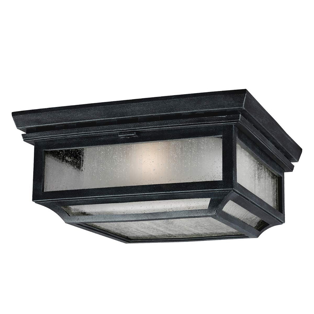 Norlys Shepherd 2 Light Flush FE-SHEPHERD-F Dark Weathered Zinc