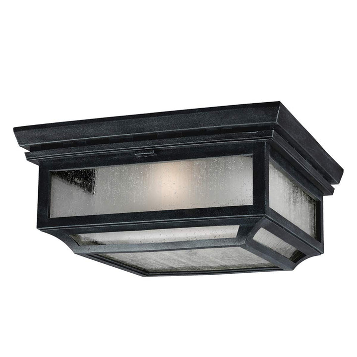Norlys Shepherd 2 Light Flush FE-SHEPHERD-F Dark Weathered Zinc