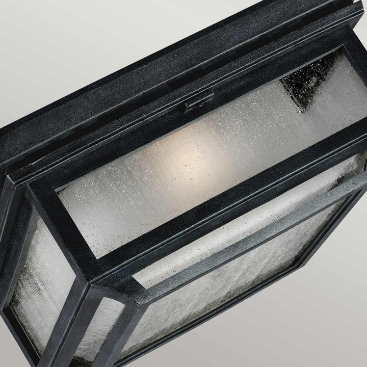 Norlys Shepherd 2 Light Flush FE-SHEPHERD-F Dark Weathered Zinc