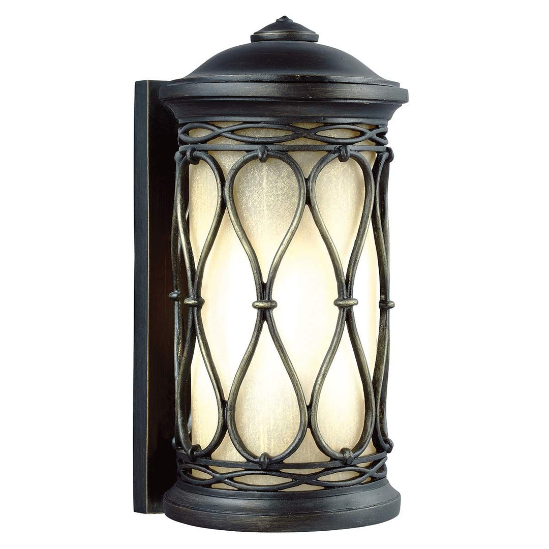 Norlys Wellfleet 1 Light Wall Lantern FE-WELLFLEET-S Aged Bronze