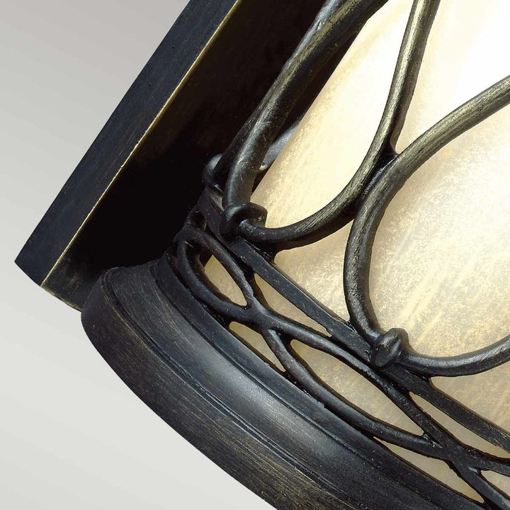 Norlys Wellfleet 1 Light Wall Lantern FE-WELLFLEET-S Aged Bronze
