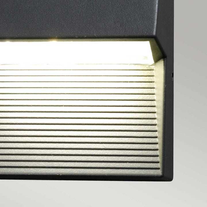 Norlys Freyr Square 1 Light Wall Light FREYR-SQ Graphite