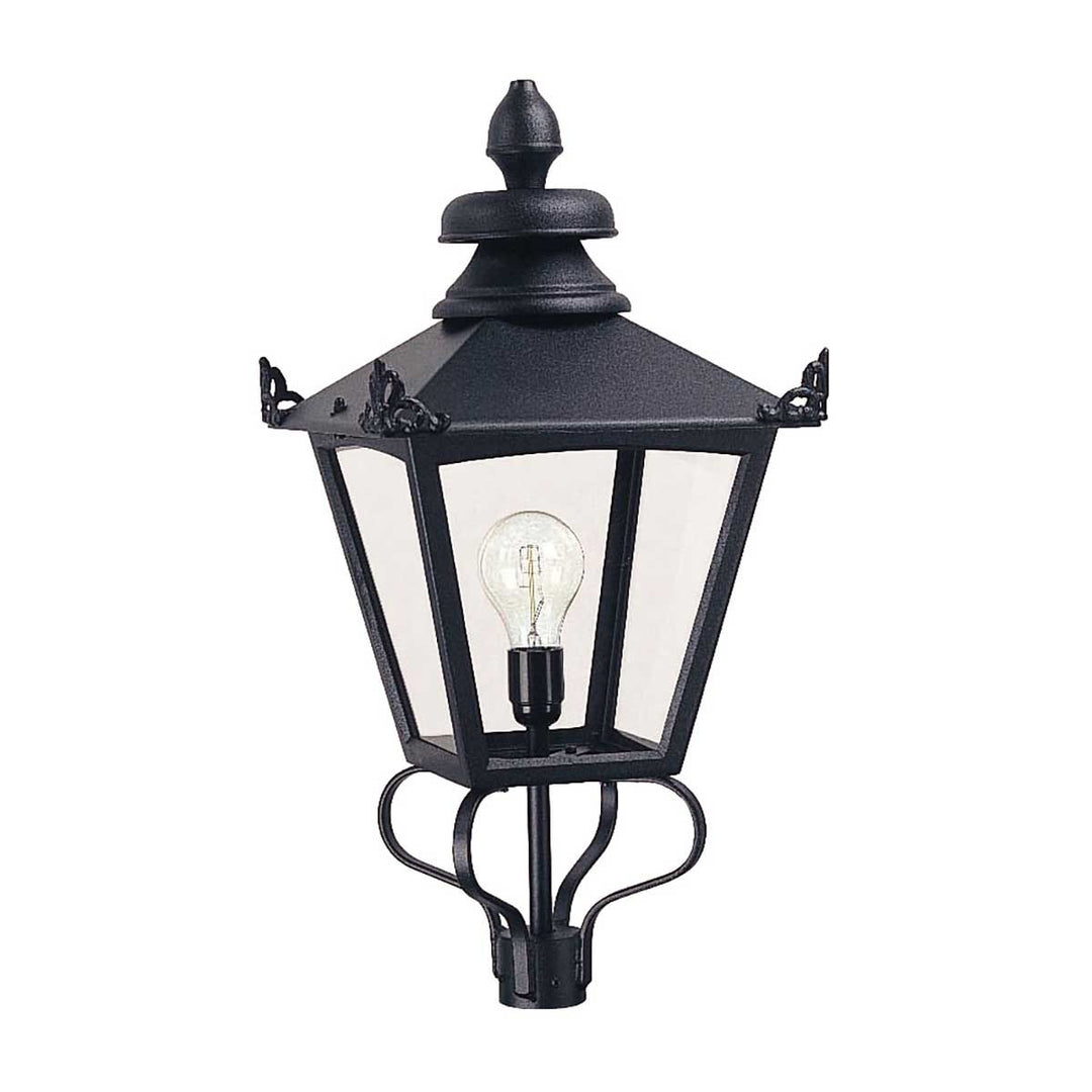 Norlys Grampian 1 Light Lamp Head Only GL1-BLACK Black