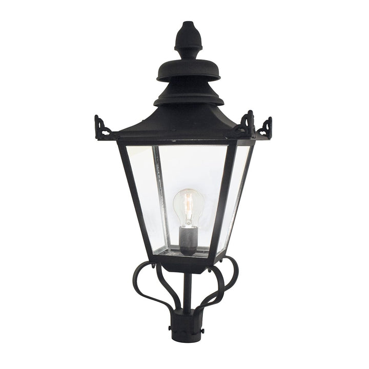 Norlys Grampian 1 Light Lamp Head Only GL1-BLACK Black