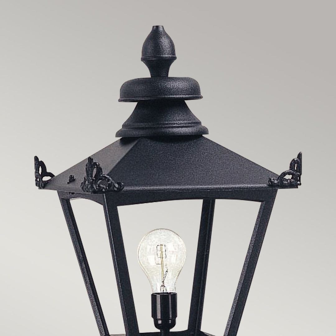 Norlys Grampian 1 Light Lamp Head Only GL1-BLACK Black