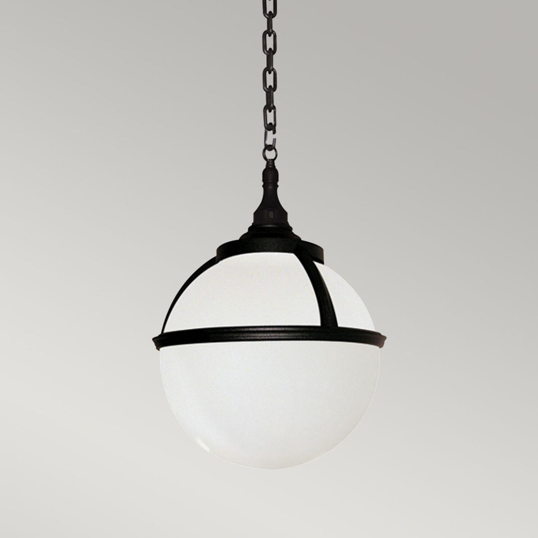 Norlys Glenbeigh 1 Light Chain Lantern GLENBEIGH-CHAIN Black