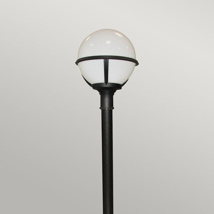 Norlys Glenbeigh 1 Light Pillar Lantern GLENBEIGH-PILLAR Black