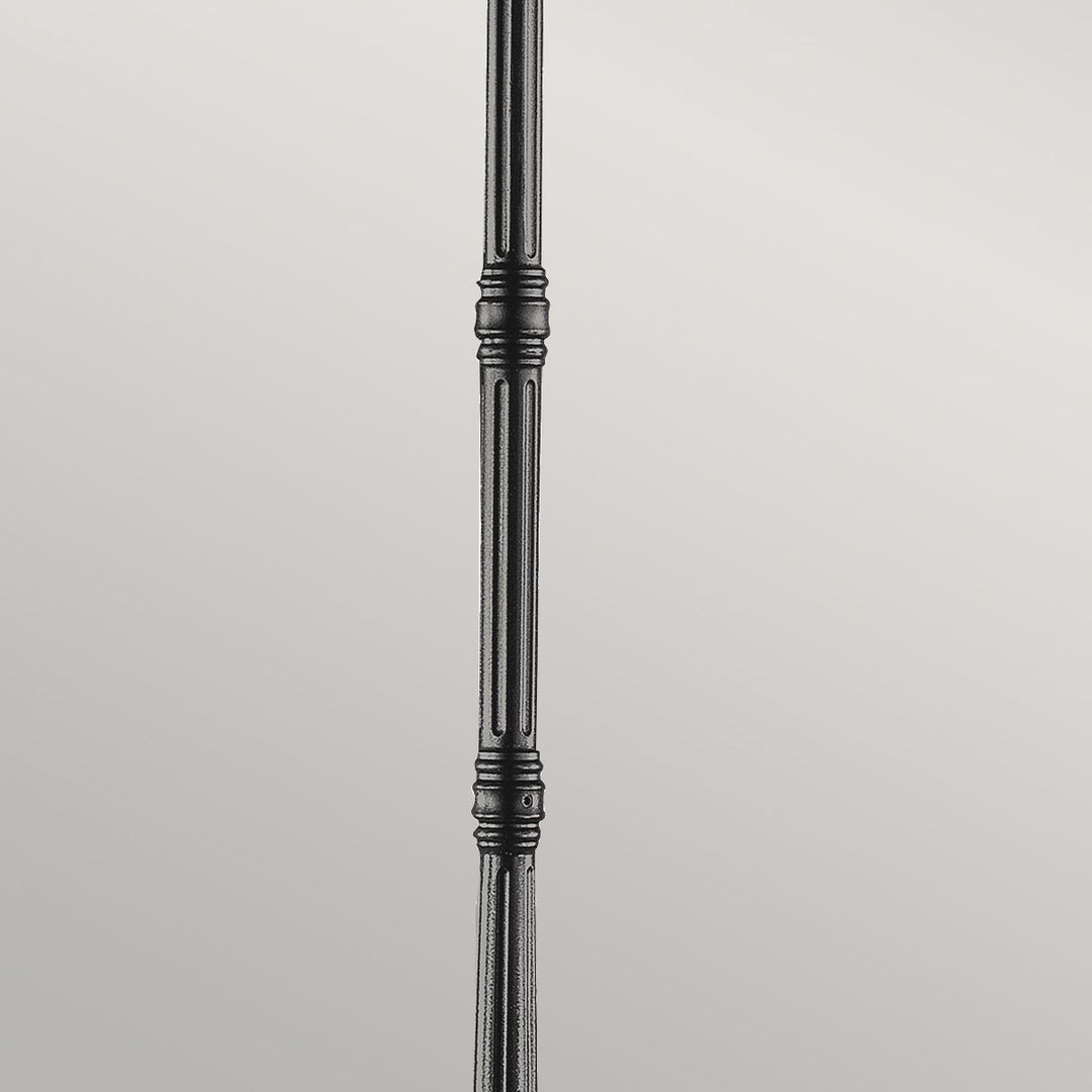 Norlys Grampian 1 Light Lamp Post GP1-BLACK Black