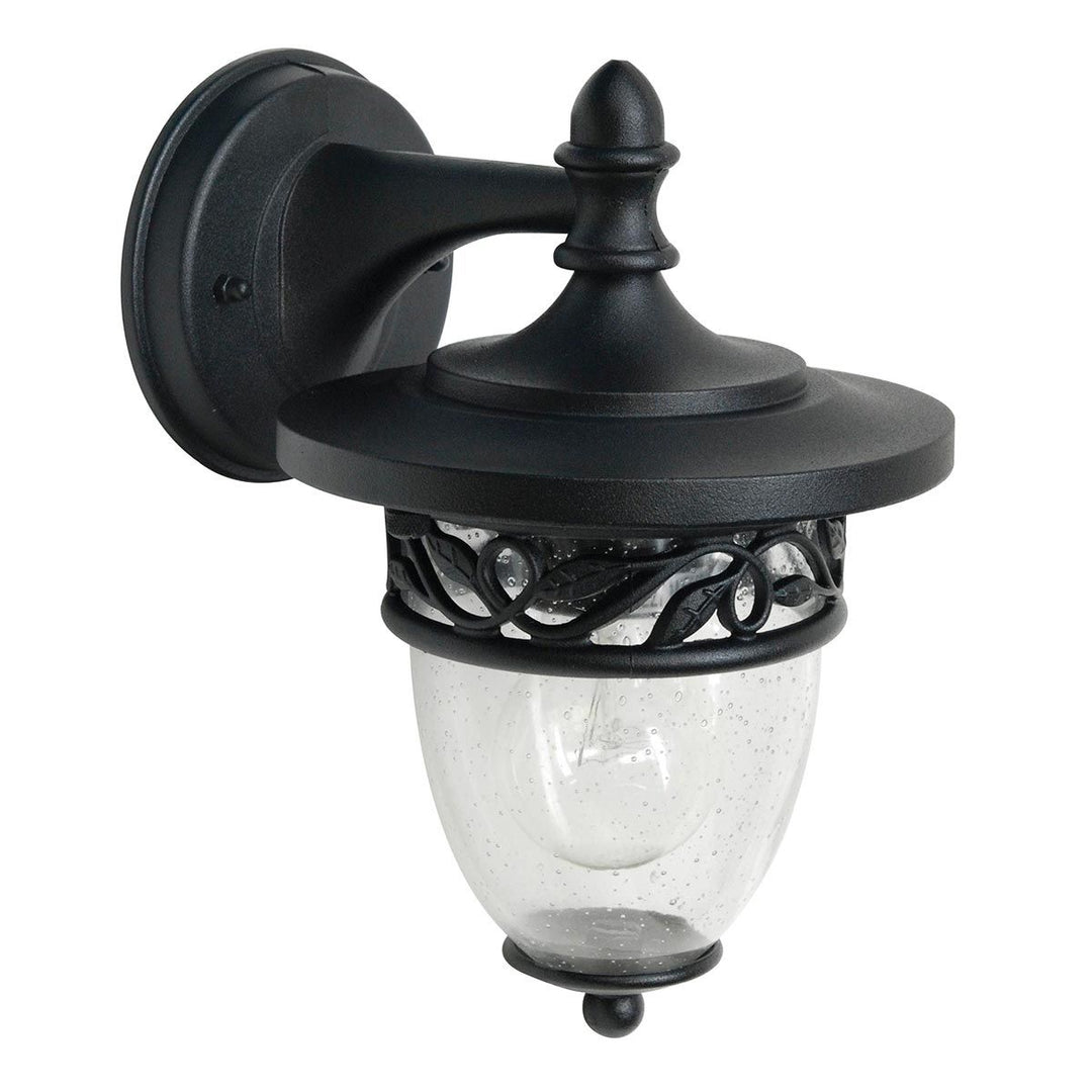 Norlys Burford 1 Light Wall Lantern GZH-BF2 Black