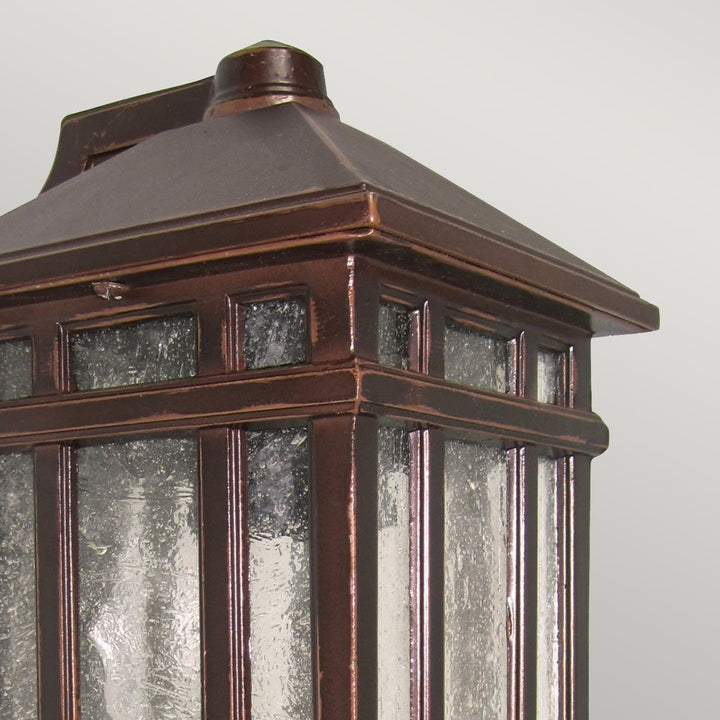 Norlys Chedworth 1 Light Wall Lantern GZH-CHW2 Old Bronze