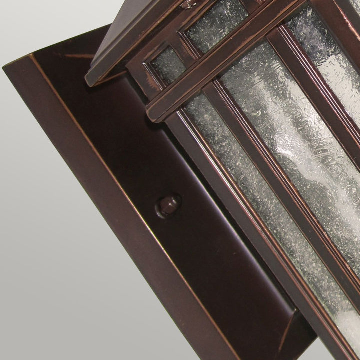 Norlys Chedworth 1 Light Wall Lantern GZH-CHW2 Old Bronze